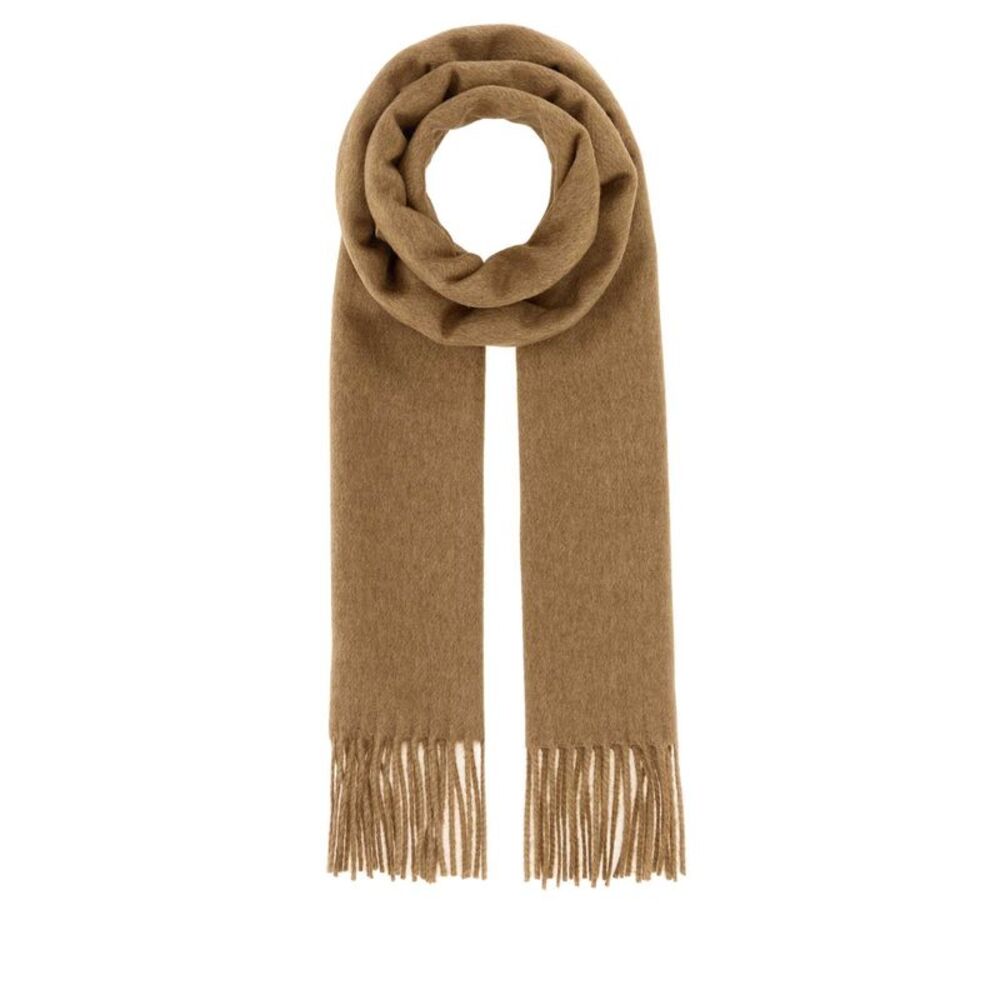 Prada Men Biscotto Silk Blend Scarf